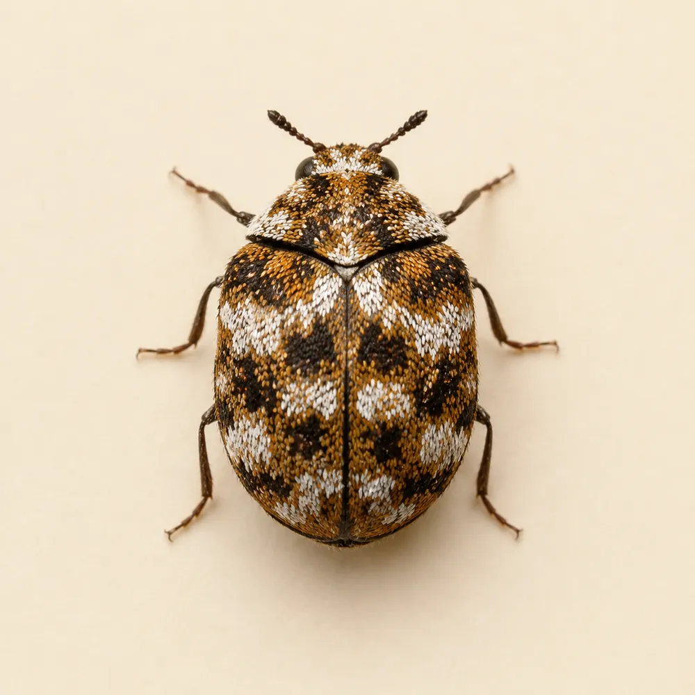 Carpet beetle up close, Forterra Pest Control