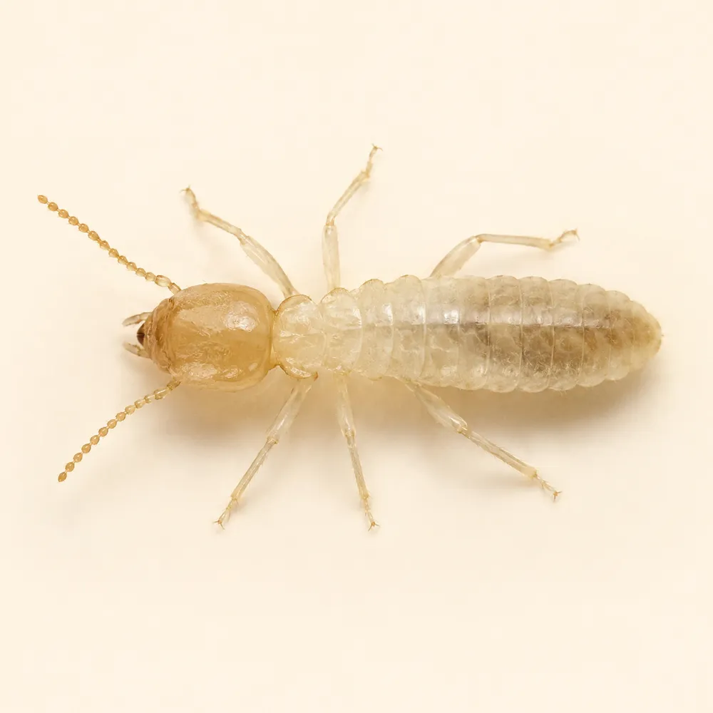 Subterranean termites close-up